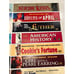 Lot of 30 Movie Theater Box Office Mylar Banners 11.5 x2.5” Authentic One-Sided