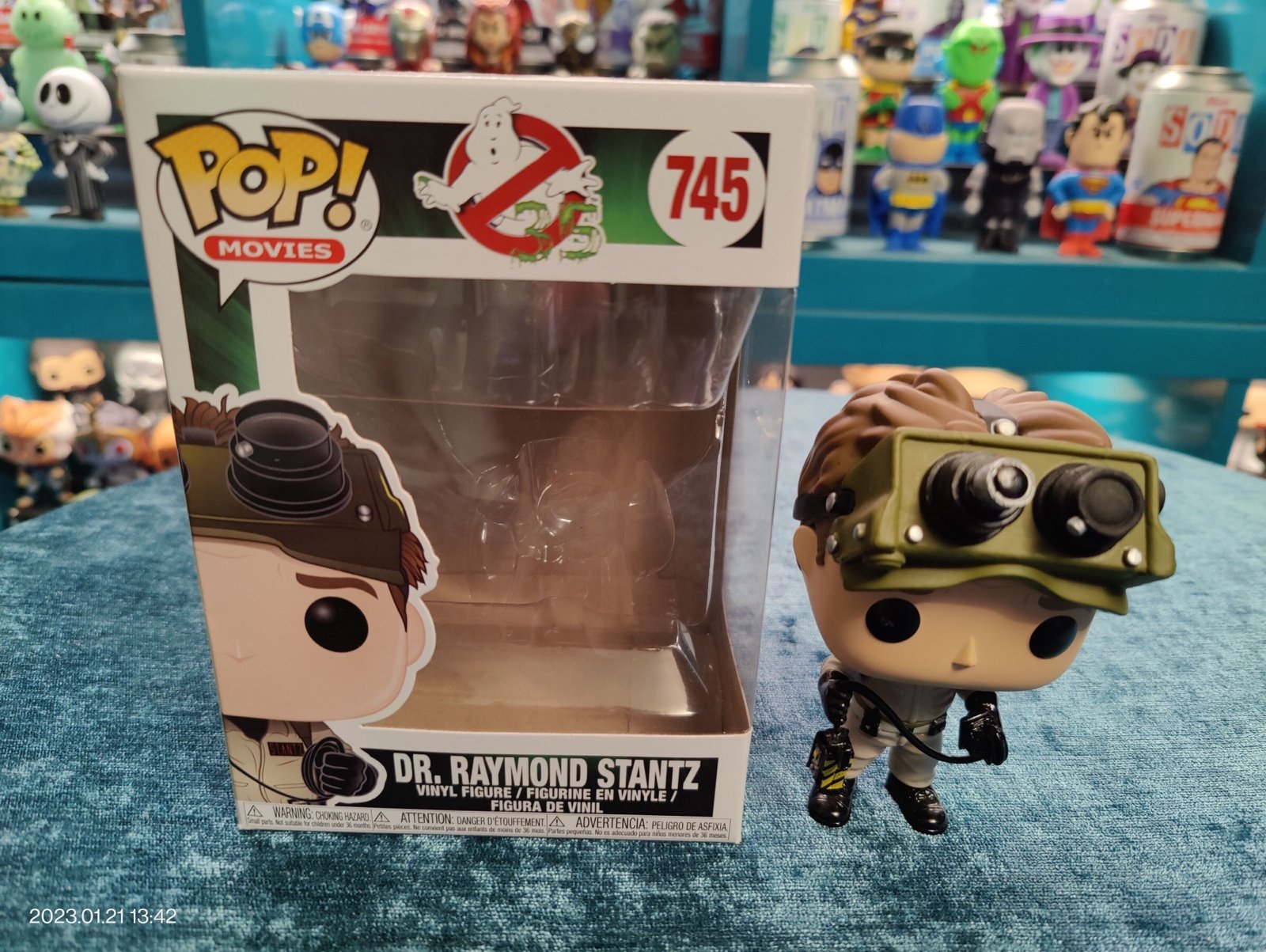Funko Pop Dr Raymond Stantz - Ghost Busters - 745