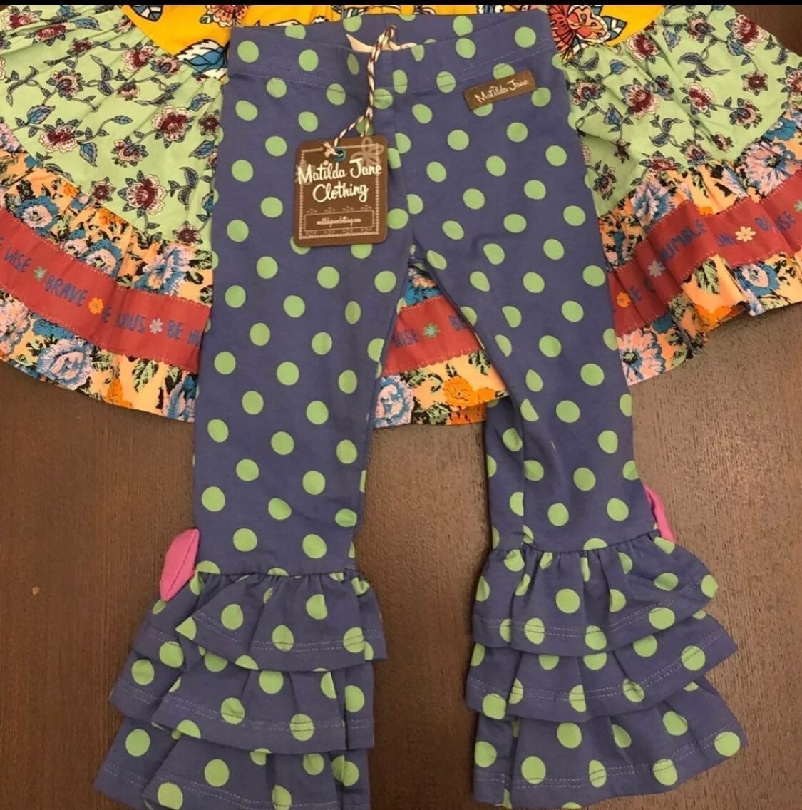 Size 4 NWT Matilda Jane Rippling Wave Bennys