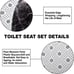 4 Pcs Play Game Shower Curtain Set, Abstract Videogame Controller Pattern