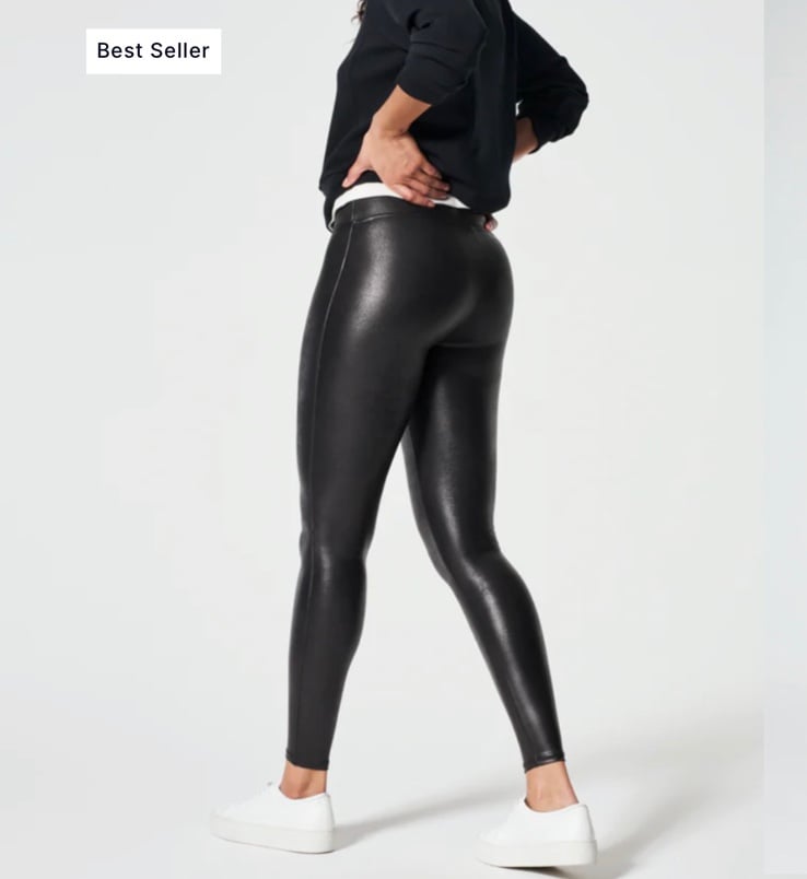 SPANX faux leather leggings