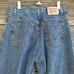 'Levi's' 100% cotton medium wash classic relaxed tapered 550 jeans