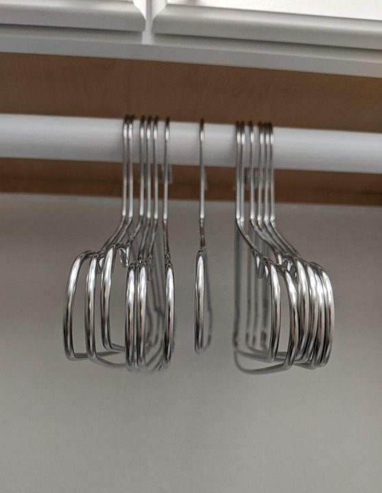 Wire Hangers 40 Pack Stainless Steel Strong Metal Coat Hanger Clothes 16.5 inch