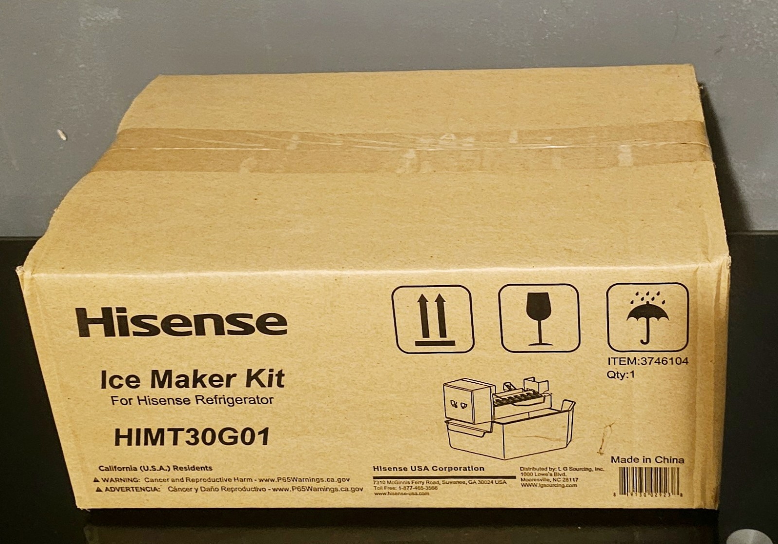 Hisense - Ice Maker Kit for Freezer- HIMT30G01 - NEW - UNOPENED