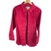 Vintage Bagatelle shacket Long Sleeve Suede Leather Button Down Shirt jacket sha