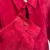 Vintage Bagatelle shacket Long Sleeve Suede Leather Button Down Shirt jacket sha