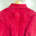 Vintage Bagatelle shacket Long Sleeve Suede Leather Button Down Shirt jacket sha