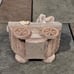 Vintage Carved Wood/Metal Stroller Carriage