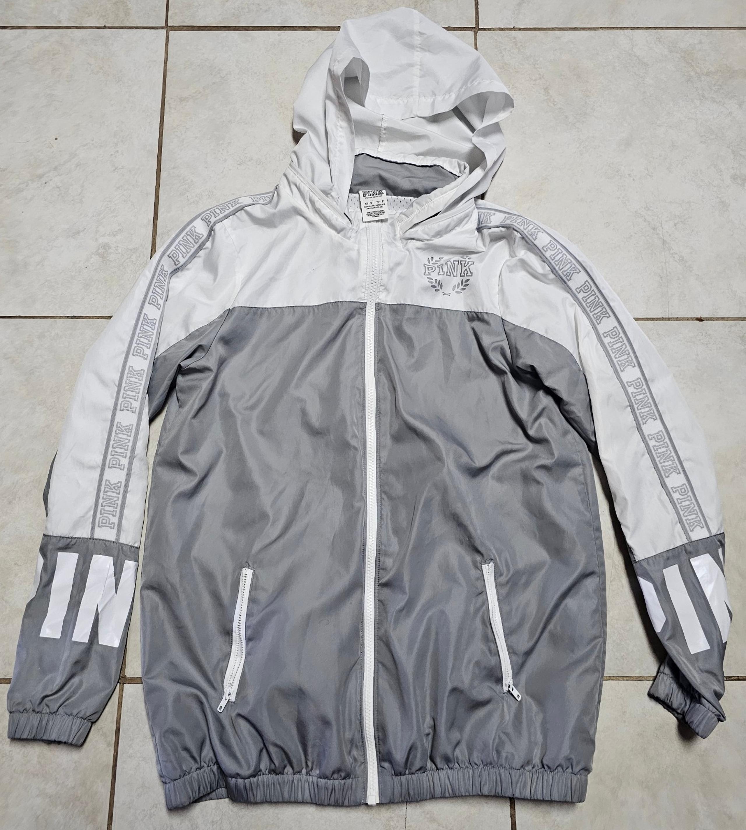 Vs Victoria's Secret pink windbreaker jacket xs s