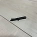 Bottega Black Metal Tie Pin