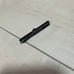 Bottega Black Metal Tie Pin