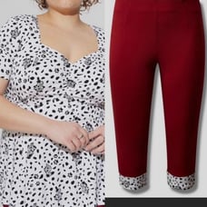 Torrid Disney Villains Cruella 2 piece set Halloween