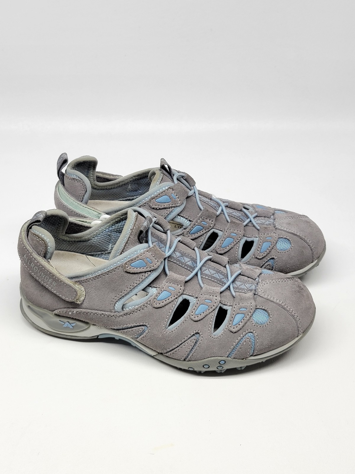 Allrounder by Mephisto Grey suede athletic women shoes 6.5 the shoes could be sl