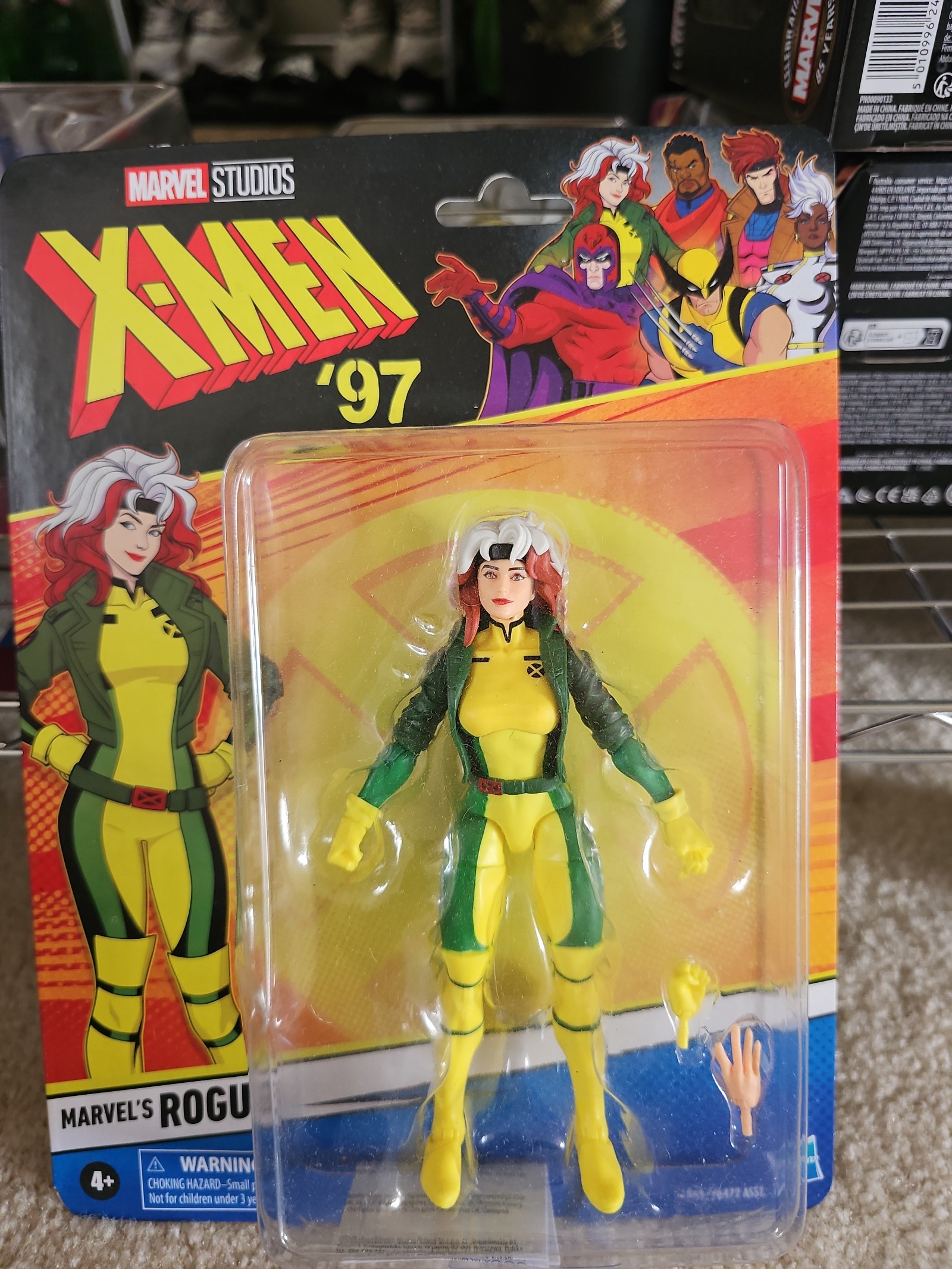 97 Rogue Marvel Legends new sealed. Side plastic bent slightly