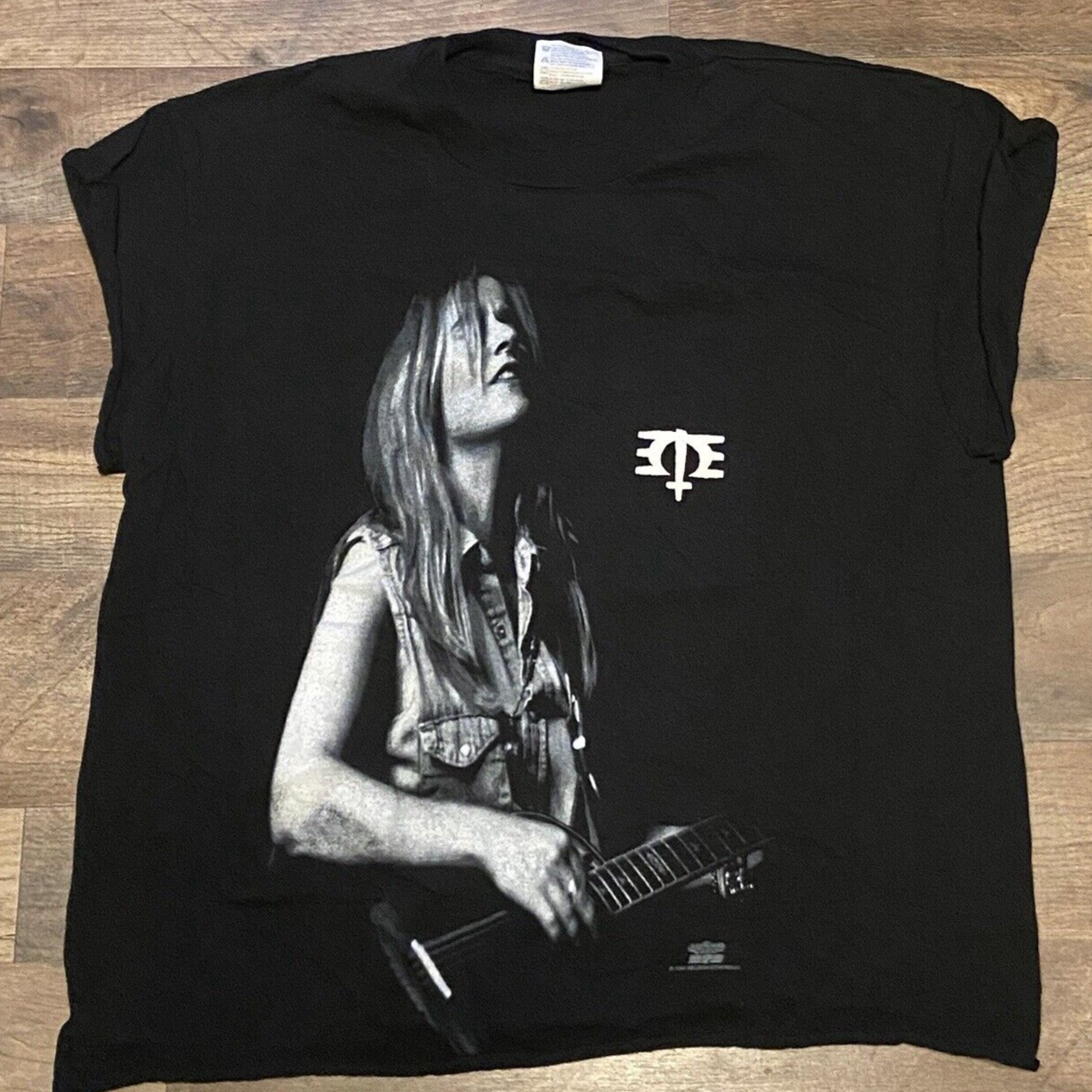 Vintage 1994 Melissa Etheridge T Shirt Large Black Single Stitch