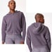 SWEATY BETTY Wimbledon Mesh Full Zip Hoodie XS Deep Dusty Purple Relaxed Fit