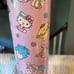 4 rolls of Hello Kitty wrapping paper