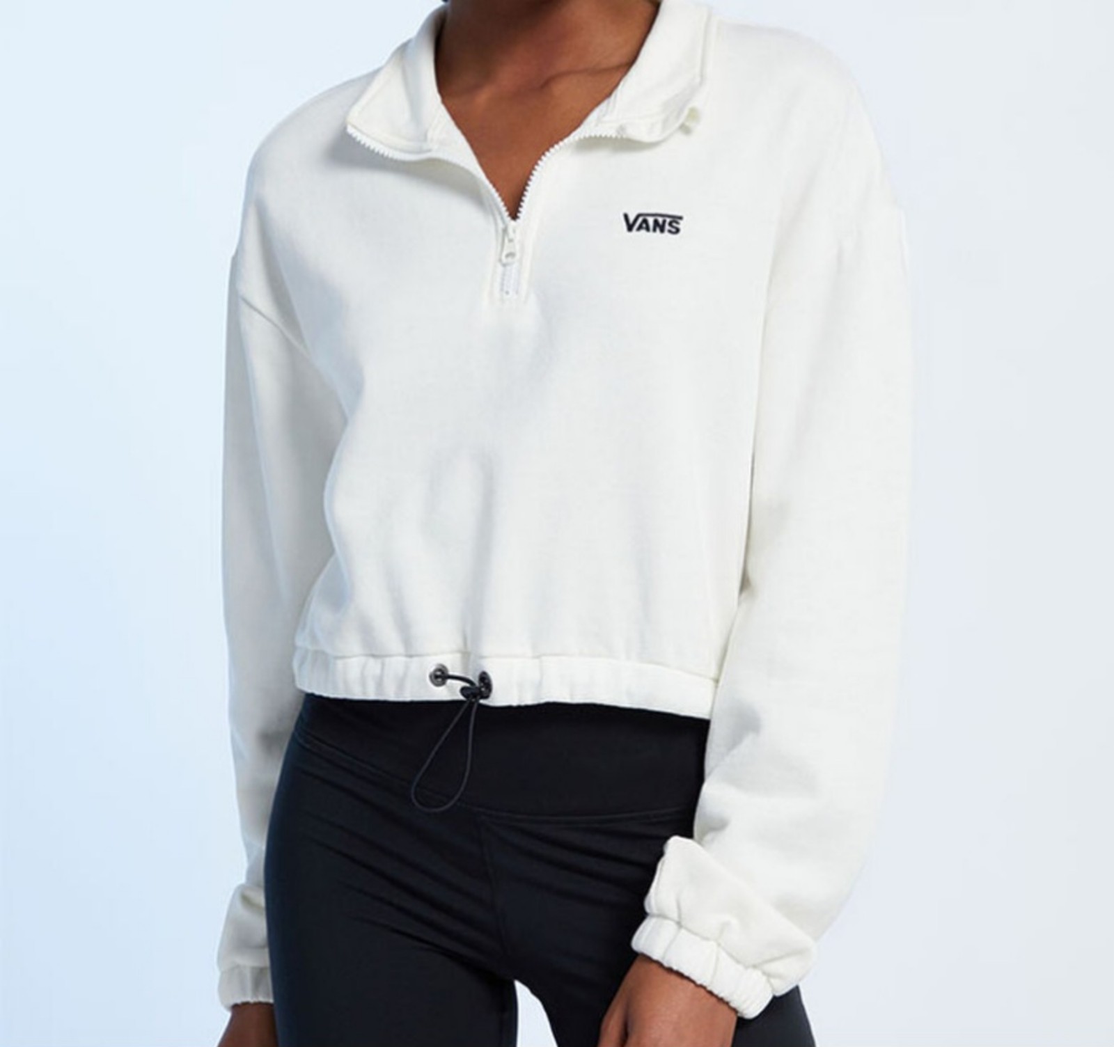 NWT Vans Half Zip Fleece Sweatshirt