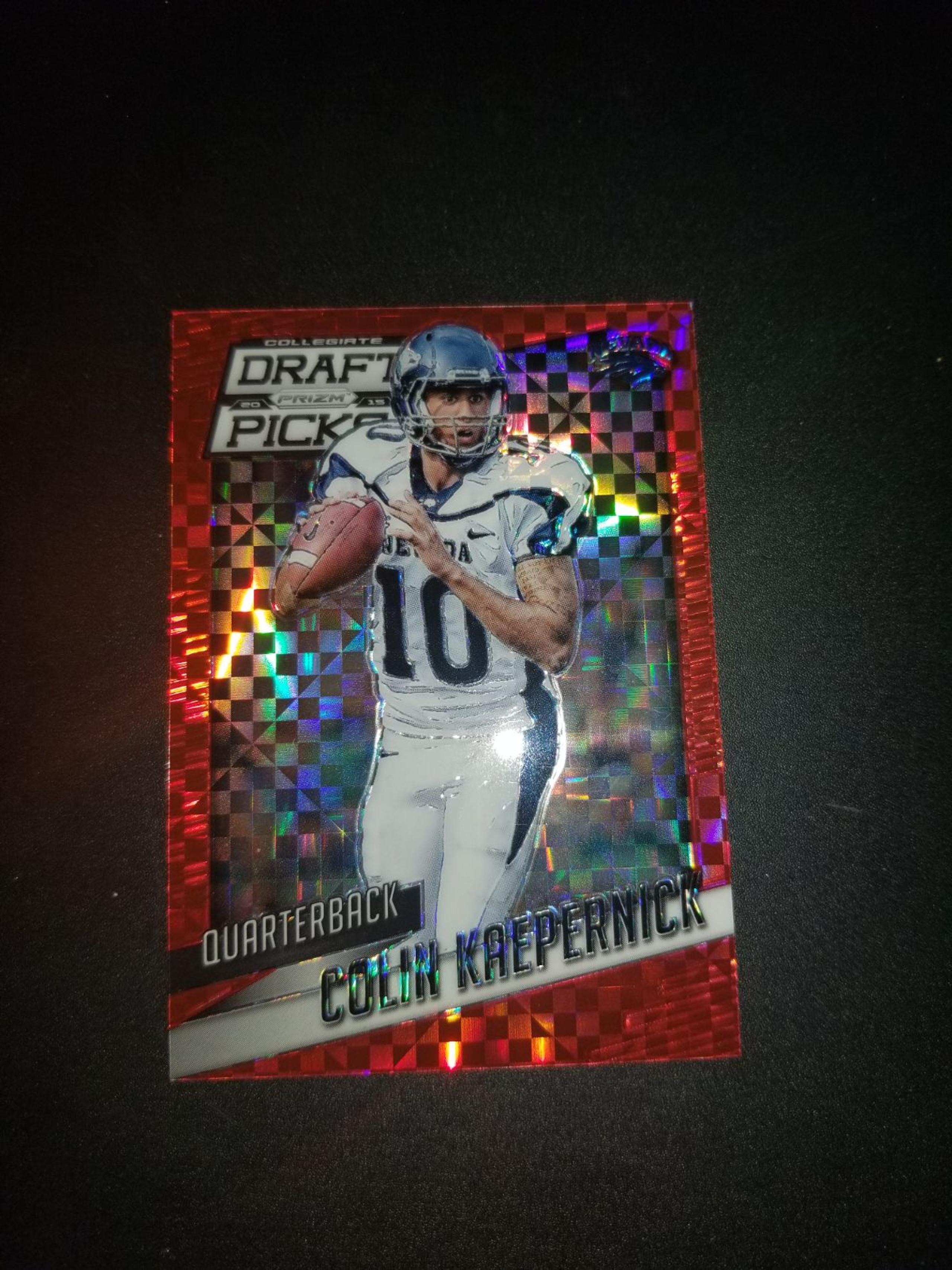 colin kaepernick red prizm rare