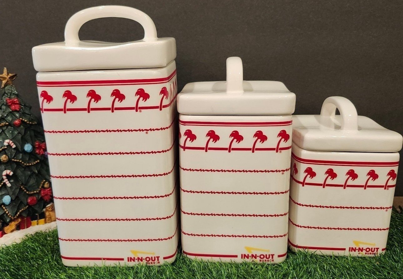 In-N-Out Burger Canisters