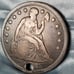 W@W 1872 SILVER SEATED LIBERTY DOLLAR (RARE)