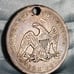 W@W 1872 SILVER SEATED LIBERTY DOLLAR (RARE)