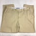 Peter Millar Tan Flat Front Casual Pants Size 36 small stain see description