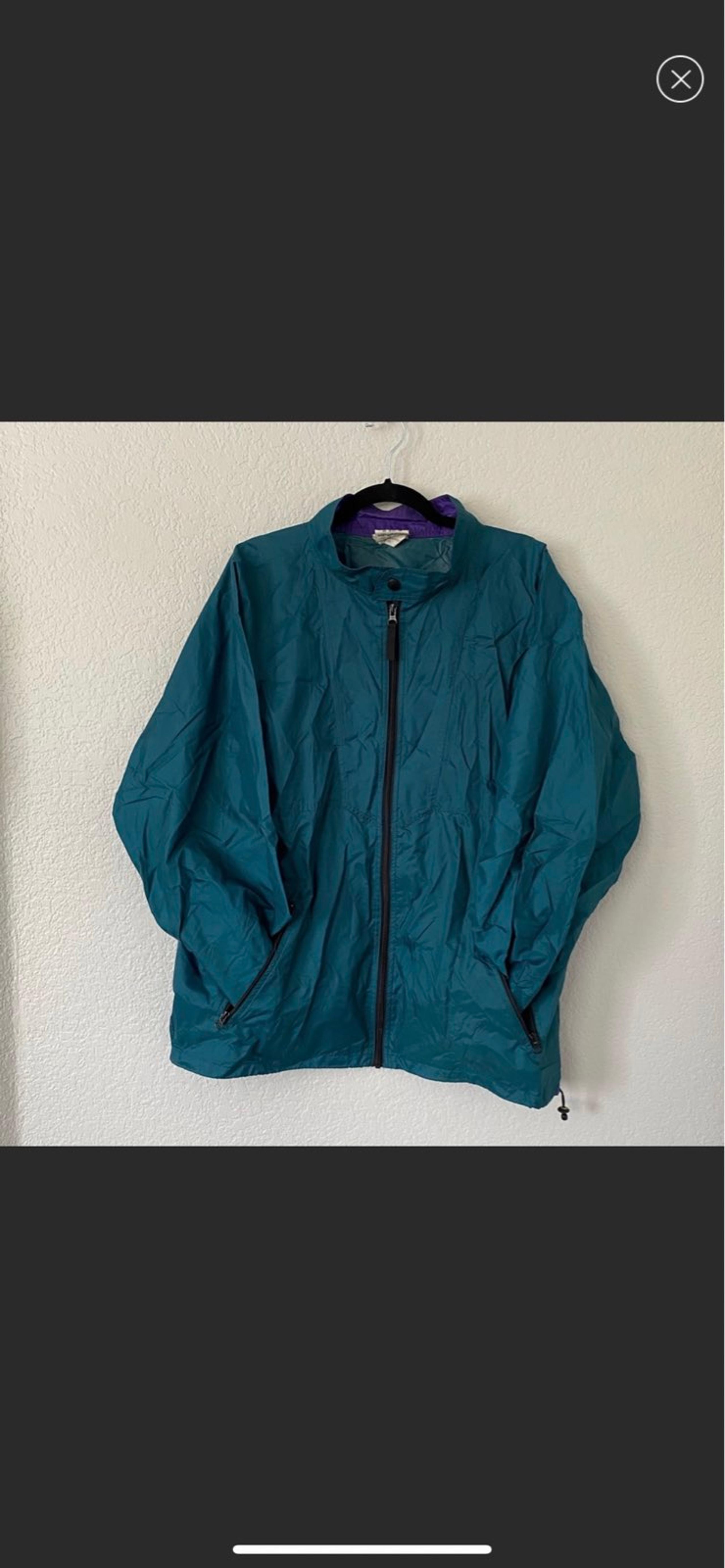 Vintage Helly Hansen Teal & Purple Windbreaker
