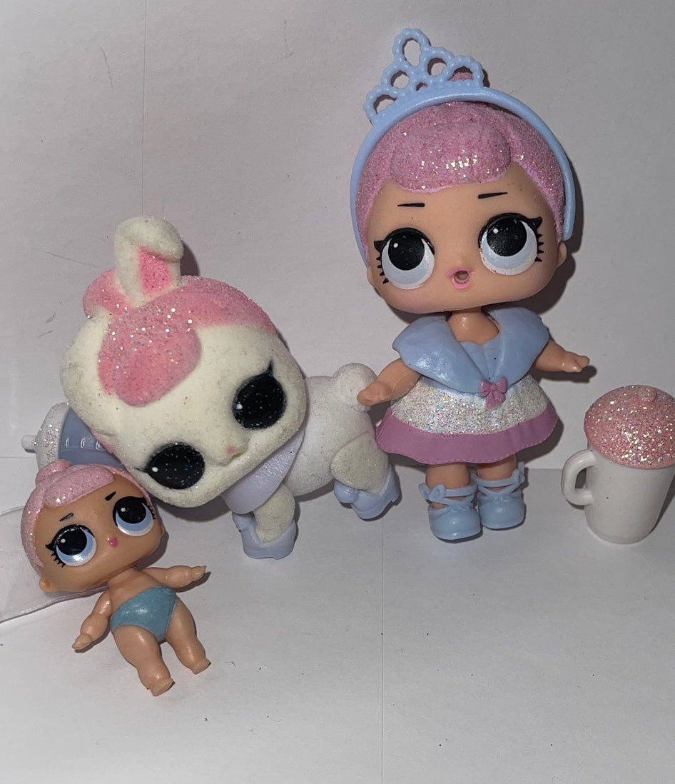 Lol Surprise Crystal Queen, lil & pet pre owned