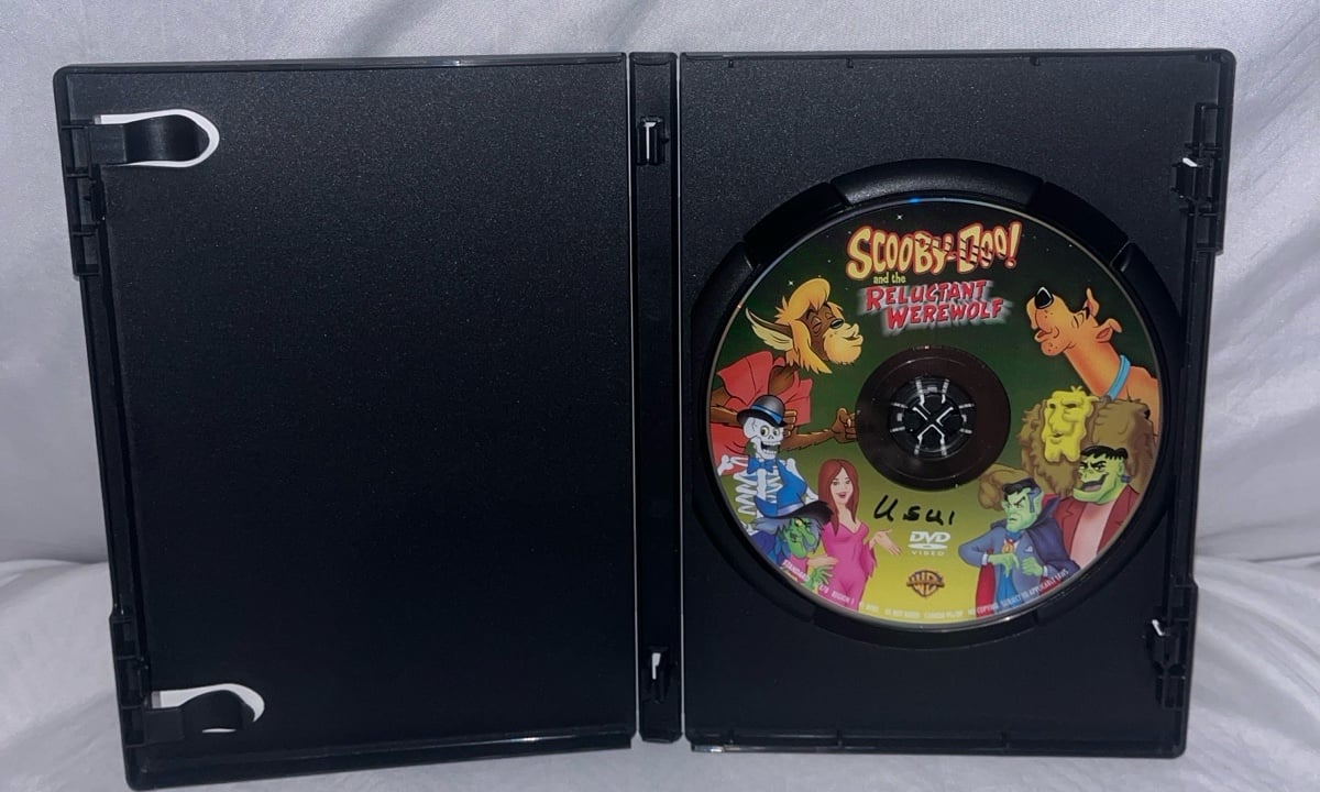 Scooby Doo & “The Reluctant Werewolf” DVD - detail