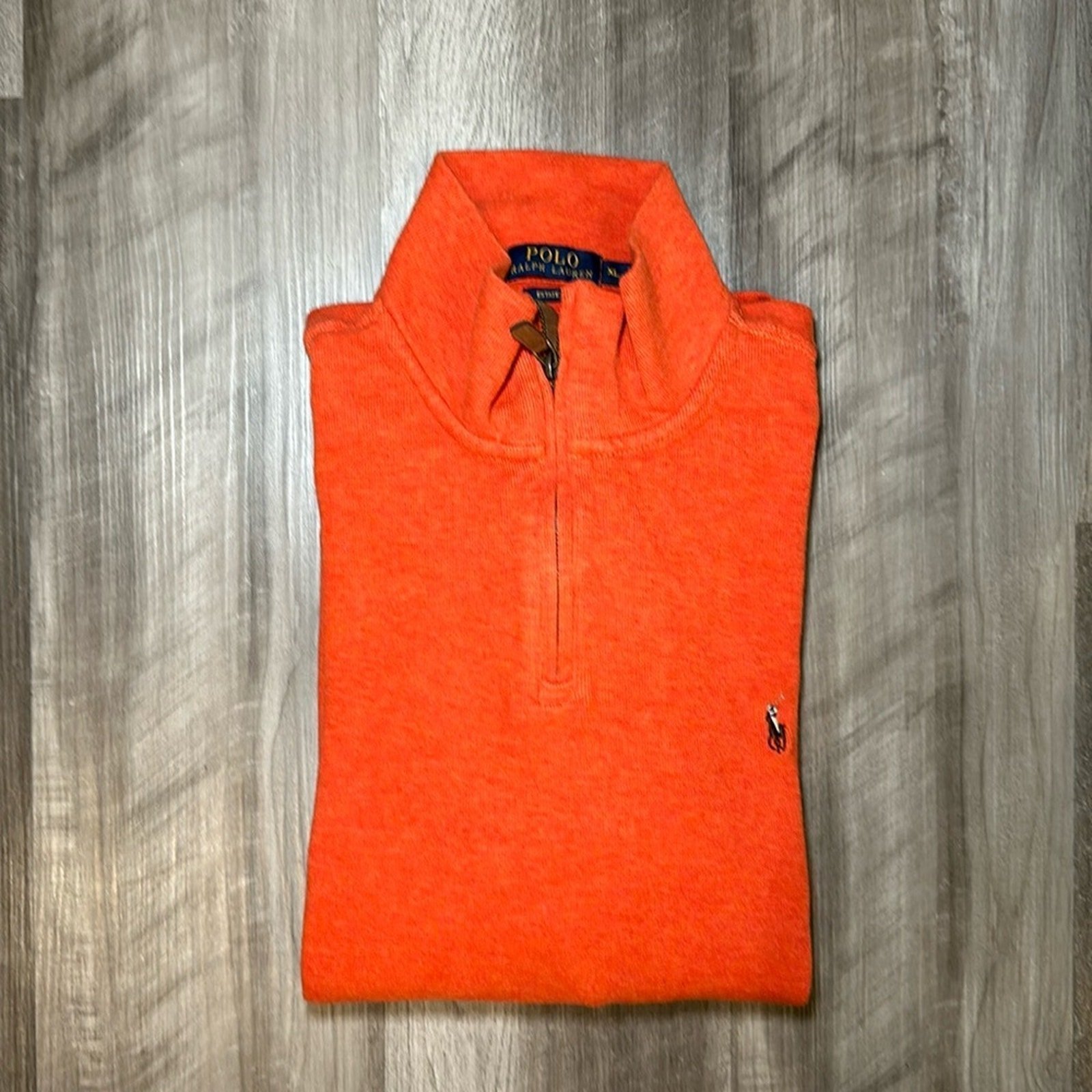 Polo Ralph Lauren Estate Rib Quarter Zip Pullover - XL