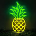 Neon Sign for Wall Decor Pineapple Neon Light for Bedroom, LED Light Up