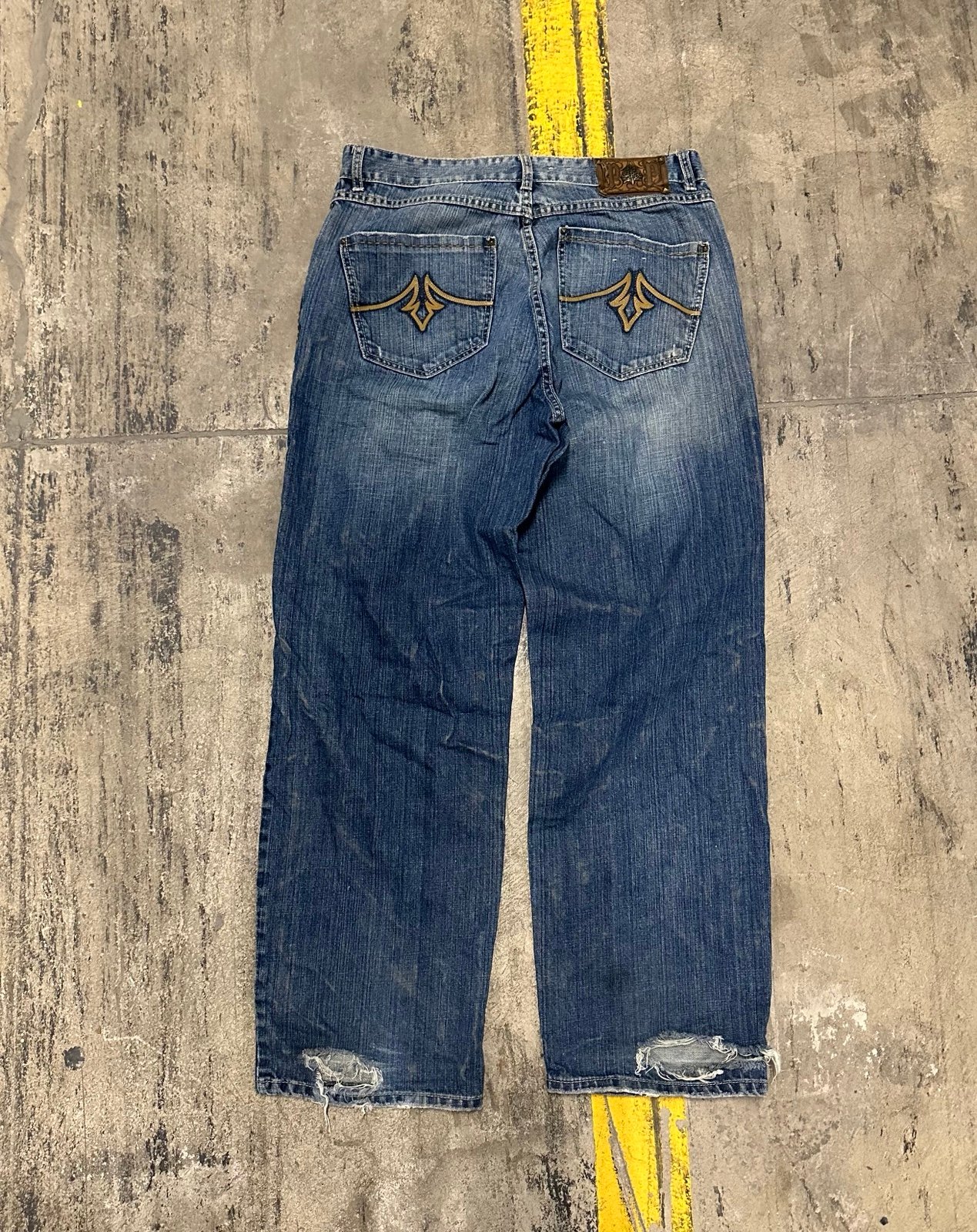Vintage Pelle Pelle baggy jeans