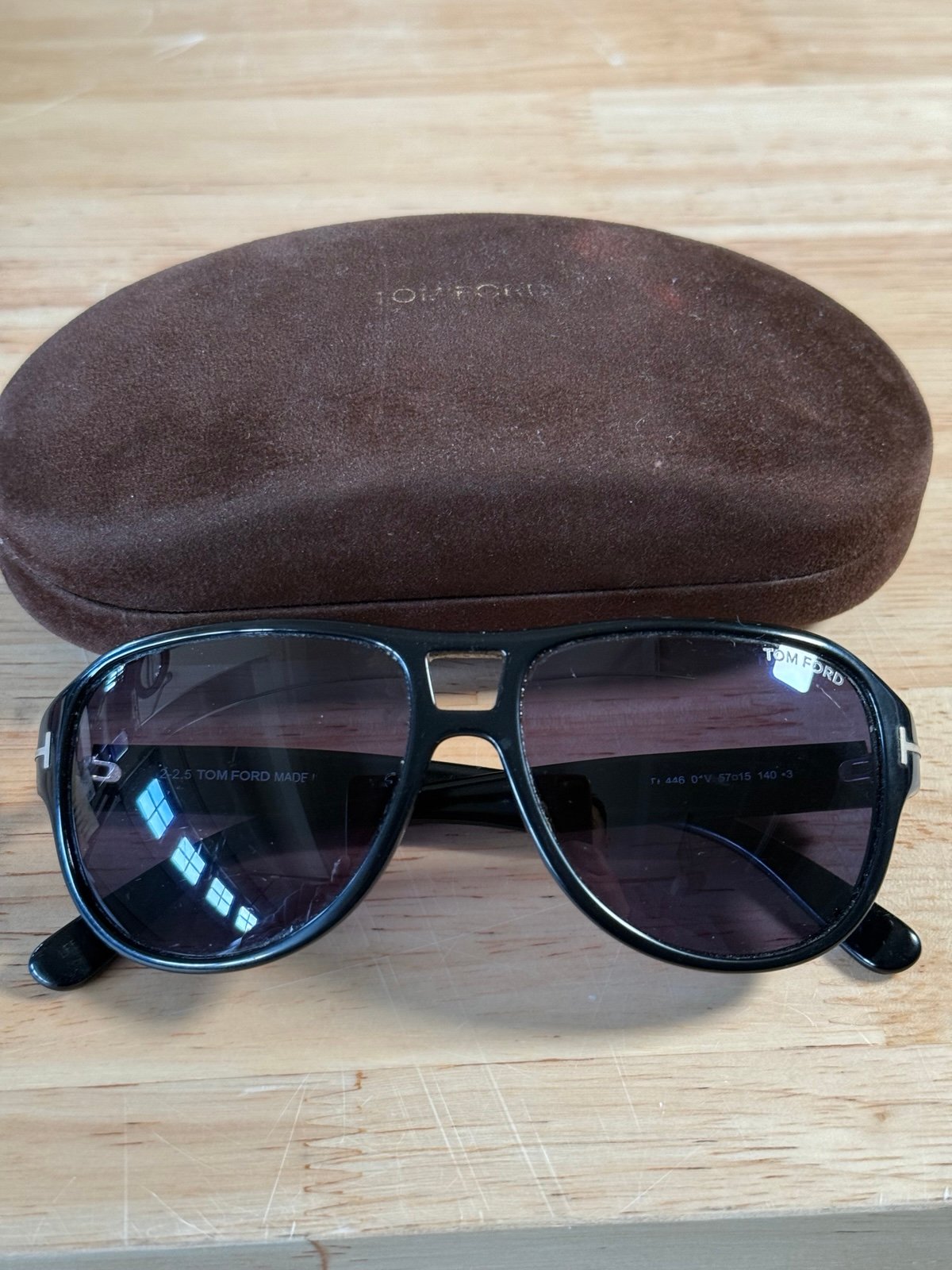 Used Tom Ford Jeffrey Sunglasses