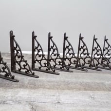 8 Antique Style Shelf Brace Wall Bracket