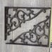 8 Antique Style Shelf Brace Wall Bracket