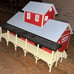 Montrose Flour Mill Model Train House