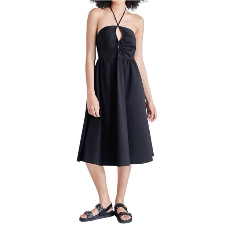 New With Tags Steve Madden Black Keyhole Dress Size Large