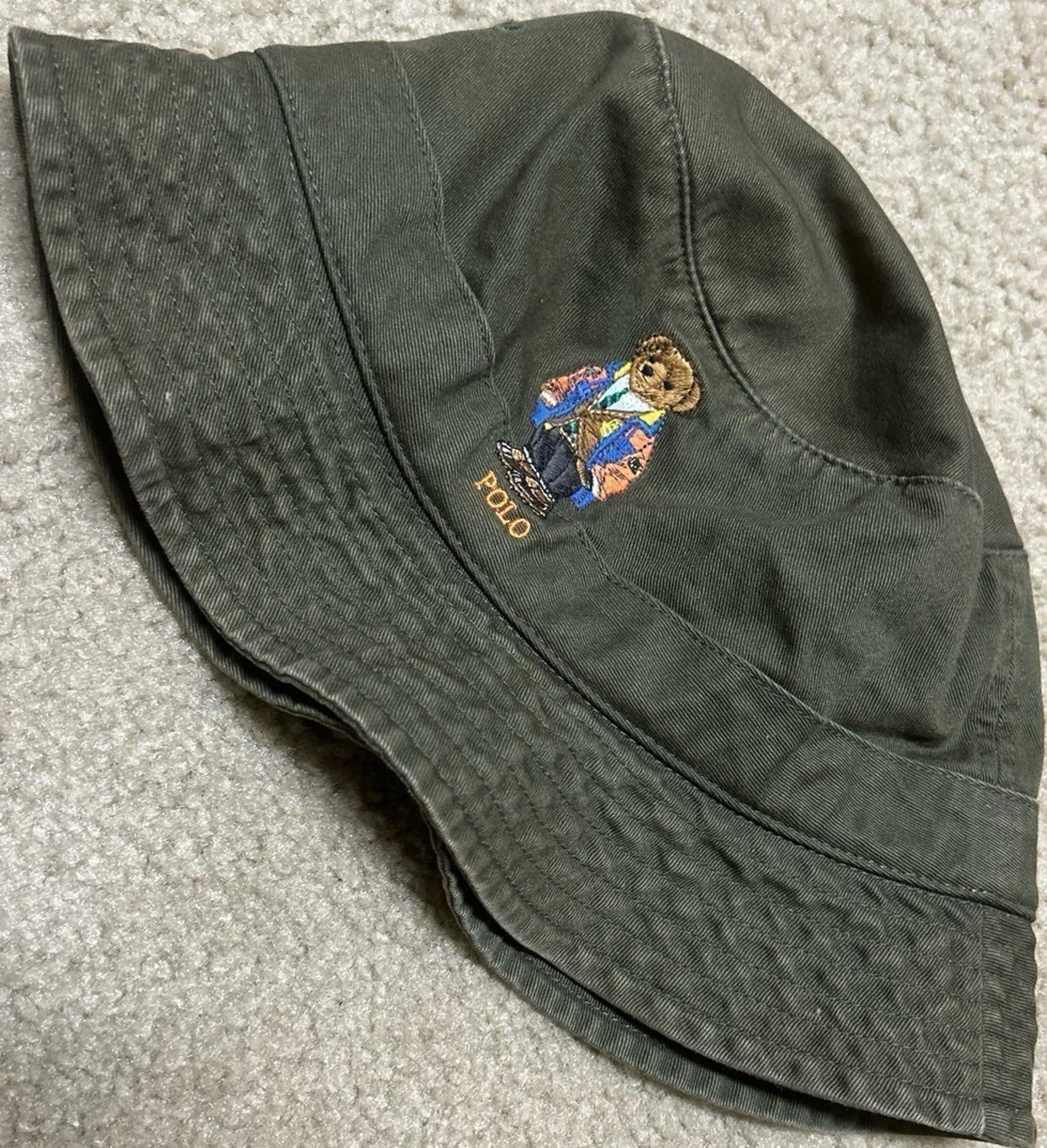 Men’s Polo Bear Bucket Hat by Polo Ralph Lauren (Rare)