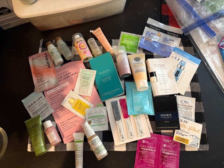 High End Luxury Beauty Sample Size Products Lot