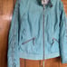 Vintage Scully Turquoise Leather Jacket Studded Y2K 90s