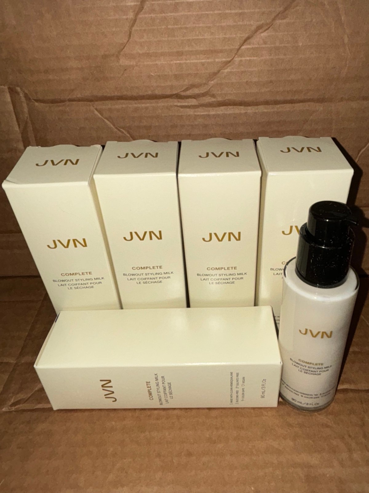 JVN Complete Blowout Styling Milk 90 ml X 5