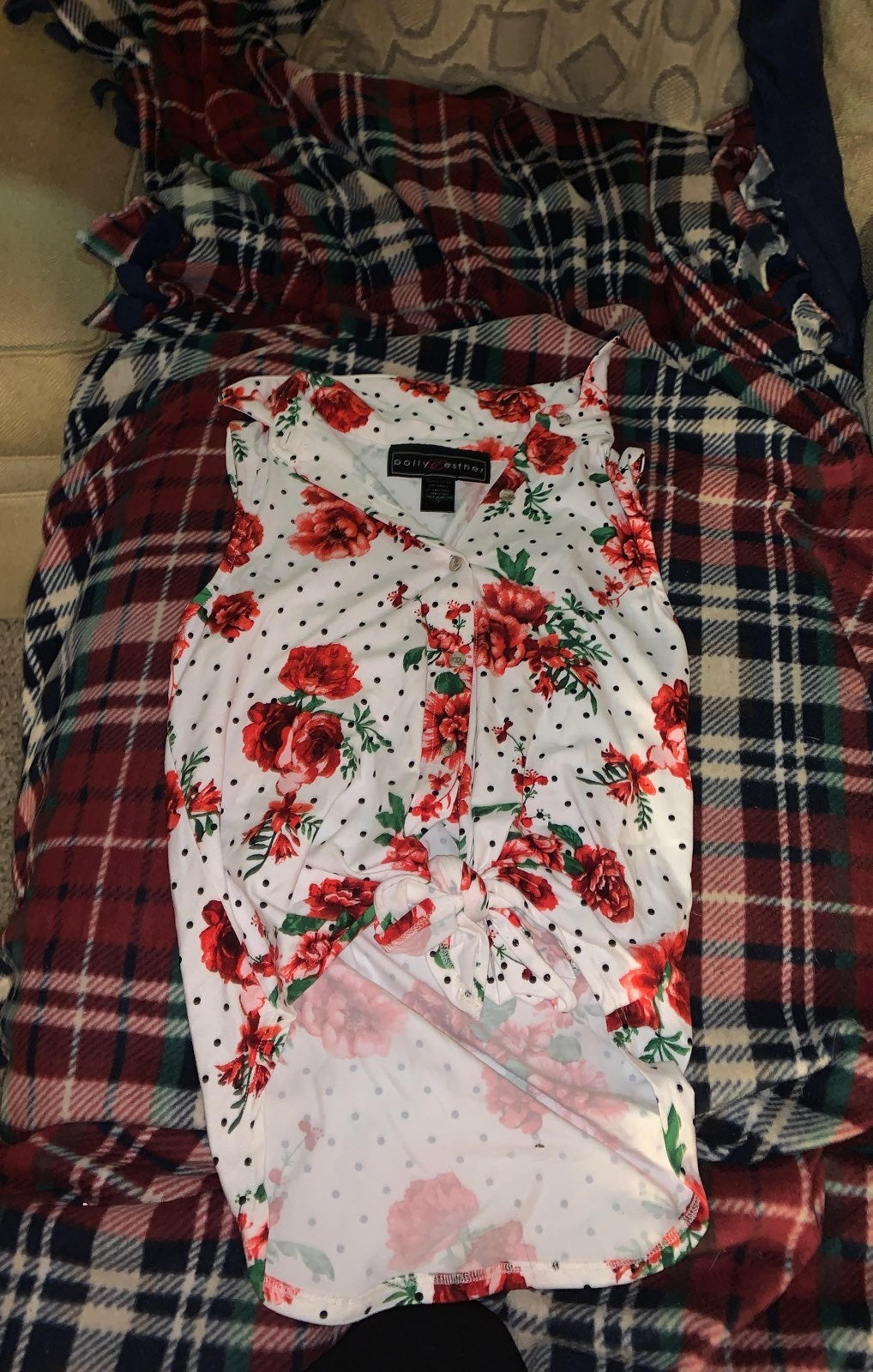 Floral tank top