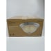 Hampton Bay Light Fixture Flush Mount Alabaster Glass Shade Satin Nickel Finish