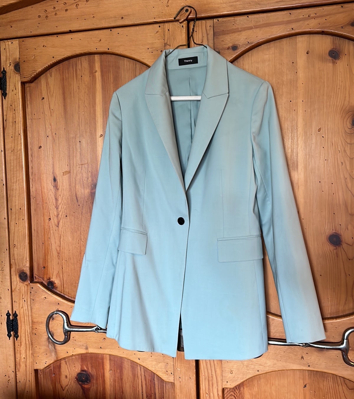 Theory green women blazer