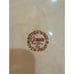 Genuine Stoneware by Kasuga Showa Japan Chop Plate Platter Bamboo White Flower