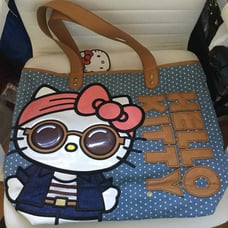 Hello kitty loungefly tote