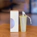 Starbucks Pale Yellow Carousel Collection Mini Studded Tumbler KeyChain
