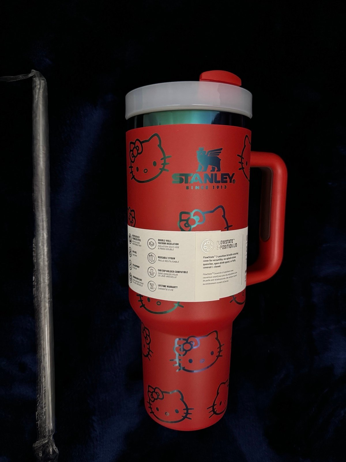 stanley cup Hello Kitty 40 oz, Red color
