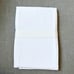 Pottery Barn Grand Organic Percale KING Sham Black Embroidery NWT